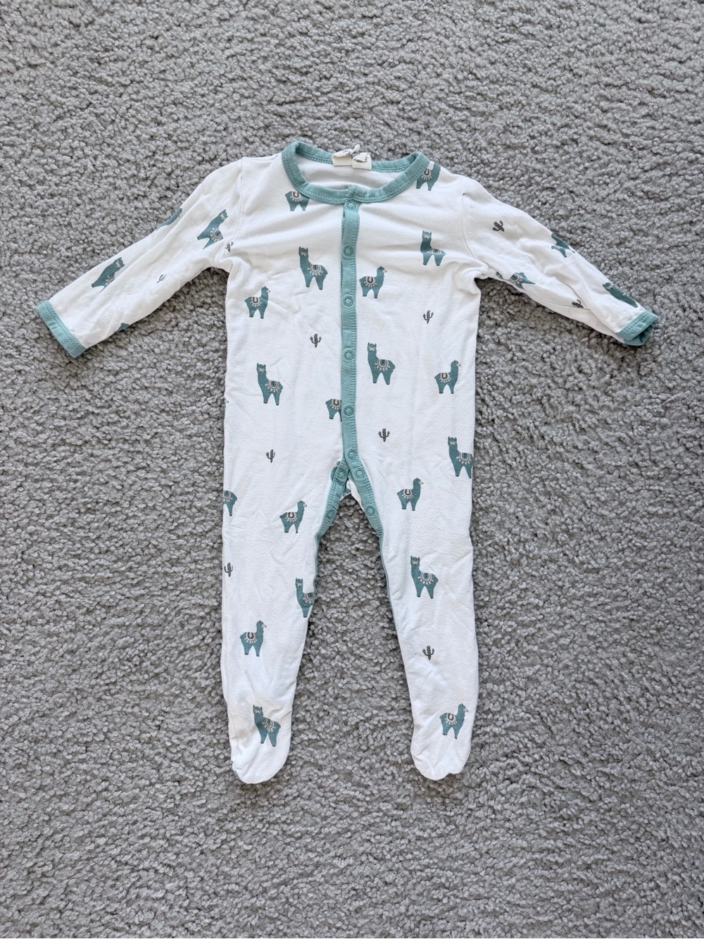 Kyte Baby “Alpaca” Snap Footies
